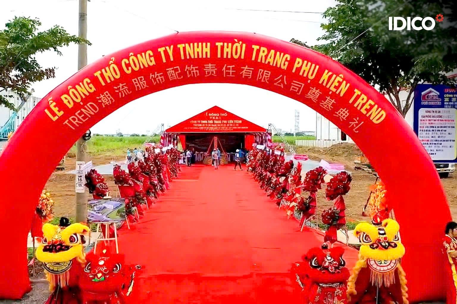 GROUNDBREAKING CEREMONY FOR TREND TIE GARMENT ACCESSORIES MANUFACTURING PLANT