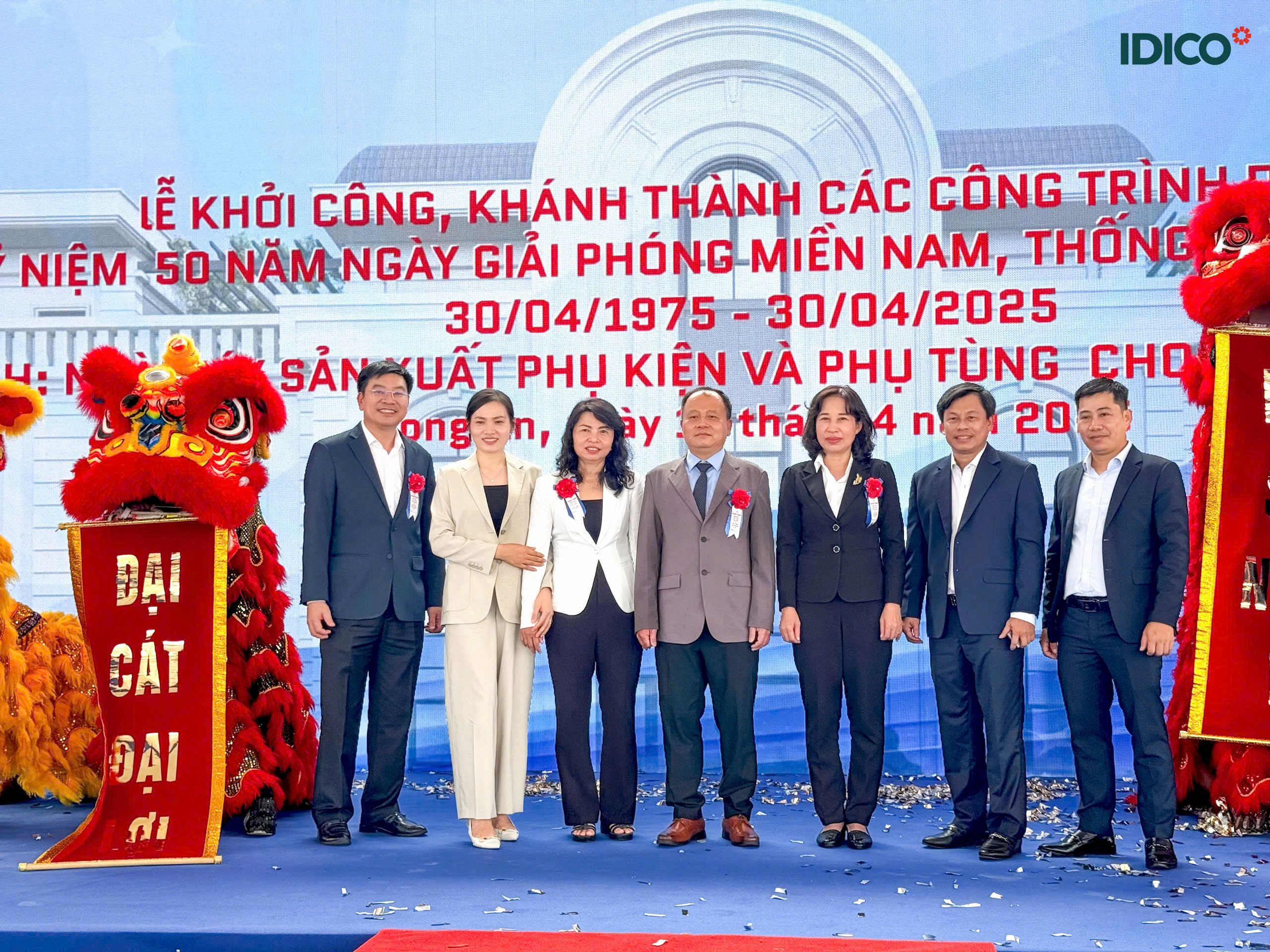 SHILIDUO INAUGURATES FACTORY AT IDICO HUU THANH INDUSTRIAL PARK – ONE OF 80 NATIONWIDE PROJECTS CELEBRATING VIETNAM’S REUNIFICATION DAY
