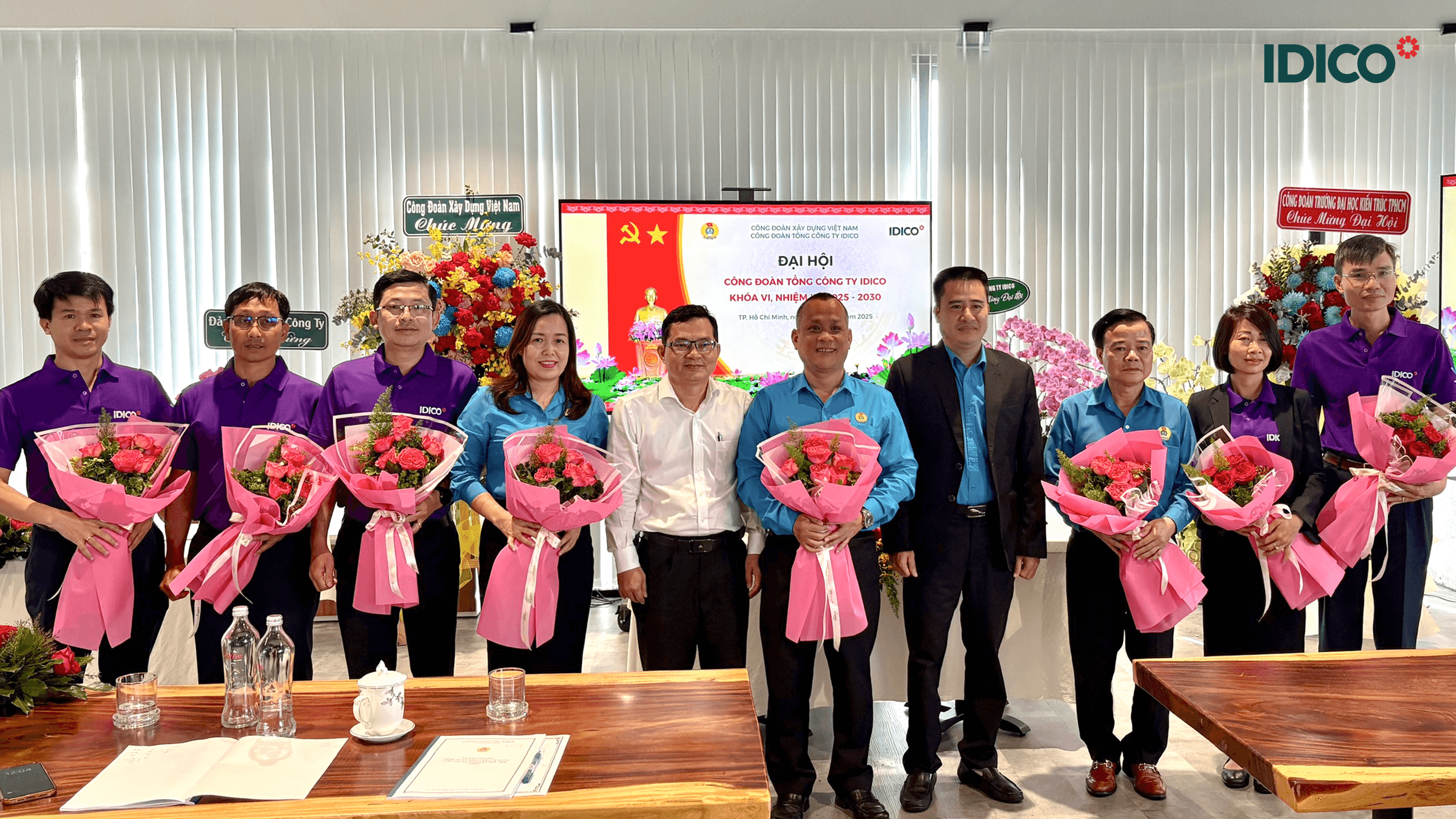 Công đoàn Tổng công ty IDICO tổ chức thành công Đại hội lần thứ VI, nhiệm kỳ 2025–2030