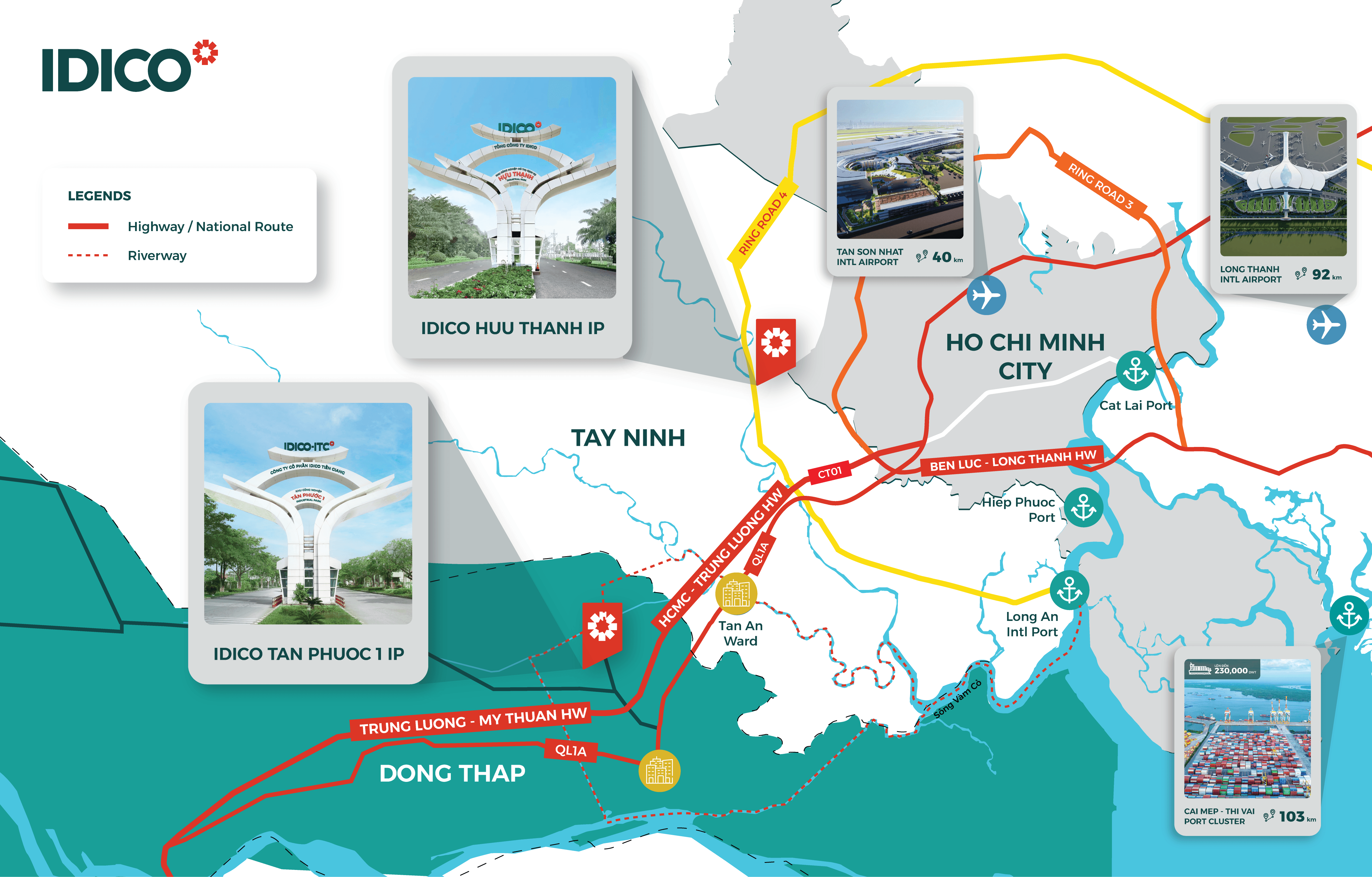 CAO TỐC BẾN LỨC – LONG THÀNH THÔNG XE TOÀN TUYẾN: THÊM MỘT TRỤC KẾT NỐI CHO CHUỖI CÔNG NGHIỆP PHÍA NAM 