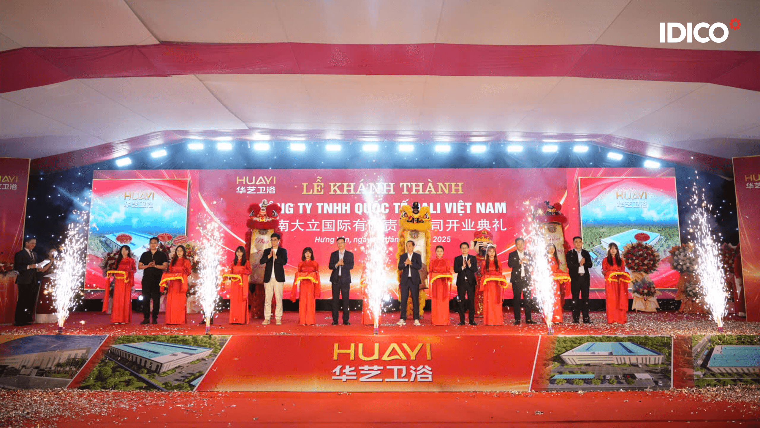 DALI VIỆT NAM KHÁNH THÀNH NHÀ MÁY SẢN XUẤT TẠI KCN IDICO CẦU NGHÌN