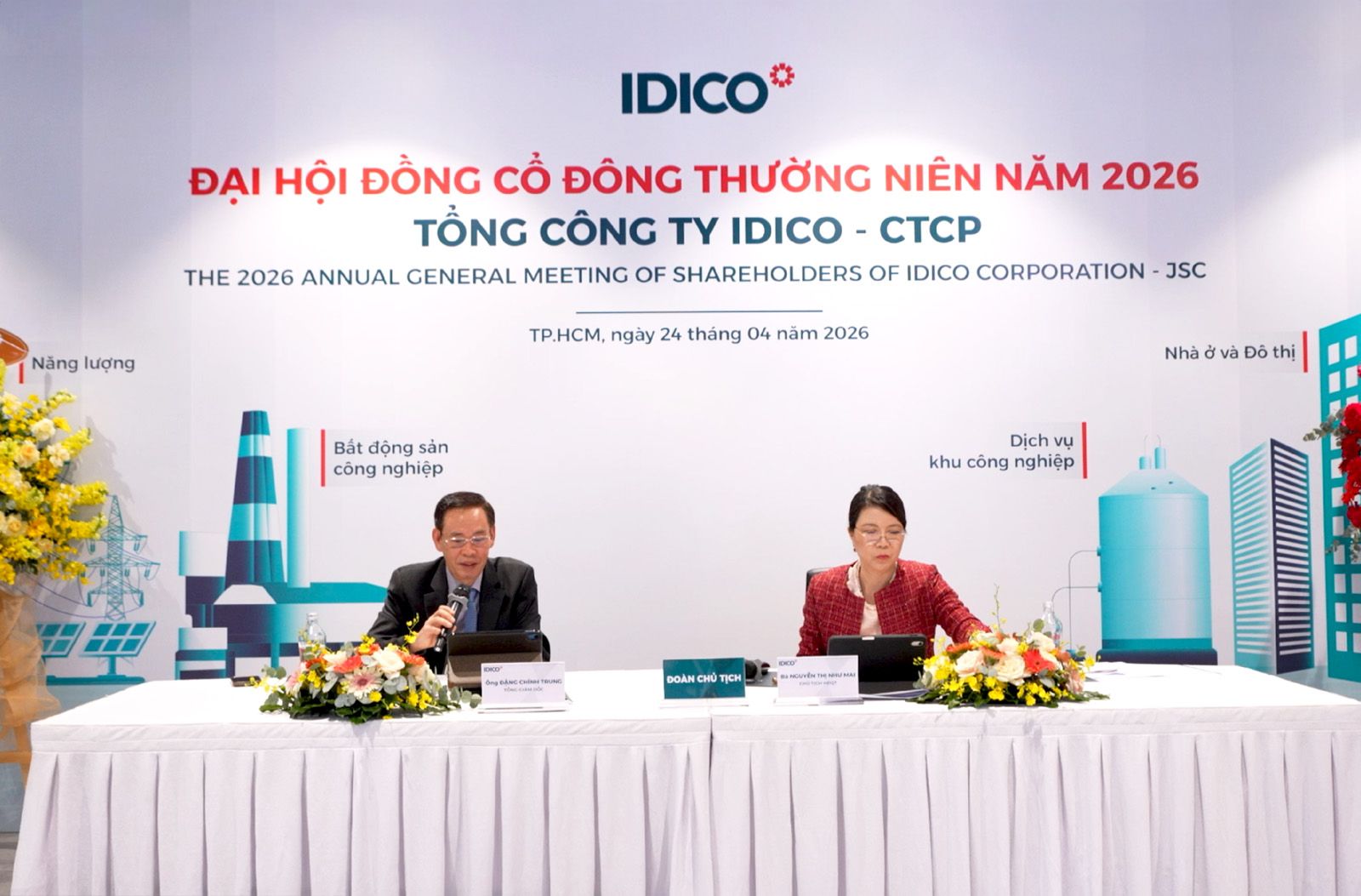 ĐHĐCĐ IDICO 2026: THÔNG QUA KẾ HOẠCH ĐẦU TƯ 7.742 TỶ ĐỒNG, SẴN SÀNG CHU KỲ TĂNG TRƯỞNG MỚI 