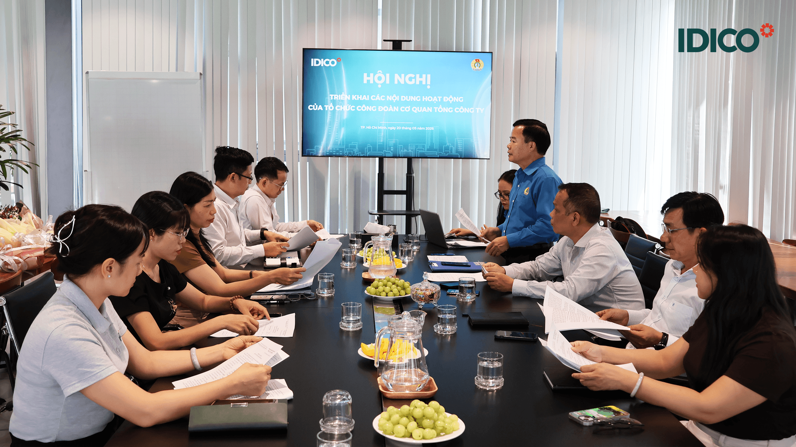 CÔNG ĐOÀN CƠ QUAN TỔNG CÔNG TY IDICO: TỔ CHỨC HỘI NGHỊ BAN CHẤP HÀNH (MỞ RỘNG) LẦN THỨ 3, NHIỆM KỲ 2025 – 2030
