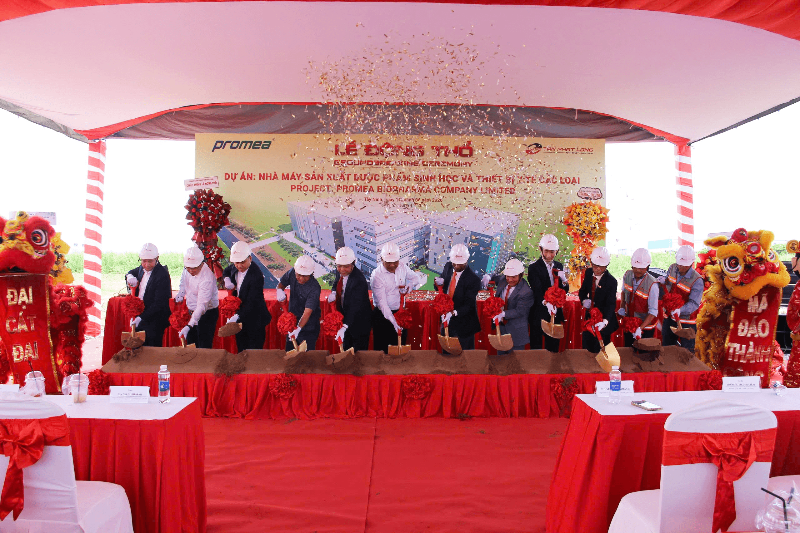 PROMEA KHỞI CÔNG DỰ ÁN 30 TRIỆU USD TẠI KCN IDICO HỰU THẠNH, ĐẶT NỀN MÓNG CHO CHIẾN LƯỢC “MADE IN VIETNAM FOR THE WORLD”